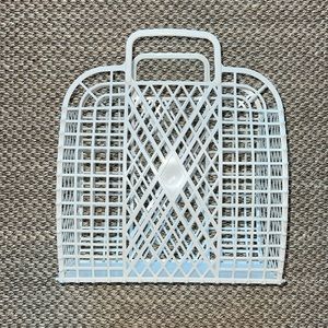 Sun Jellies Retro Basket White Large